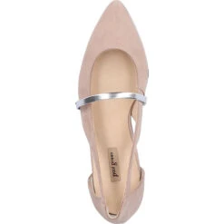Paul Green Ballerinas Riemchenballerinas - Beige -Schuhgeschäft 11075741 06