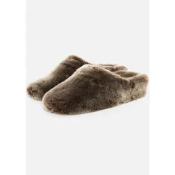 Giesswein Fell-Hausschuhe Gaschurn Hausschuhe - Braun/beige -Schuhgeschäft 11915363 04