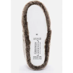 Giesswein Fell-Hausschuhe Gaschurn Hausschuhe - Braun/beige -Schuhgeschäft 11915363 05