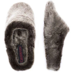 Giesswein Fell-Hausschuhe Gaschurn Hausschuhe - Braun/beige -Schuhgeschäft 11915363 09