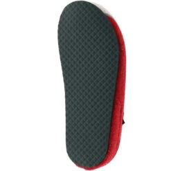 Damen Hausschuhe Pantoffeln Naturwollfilz (Schaf) Rot - Rot -Schuhgeschäft 12669239 03