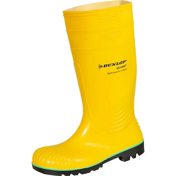 Dunlop Sicherheitsstiefel Acifort Chemical S5 - Gelb/grün 3 Dunlop Sicherheitsstiefel Acifort Chemical S5 - Gelb/grün