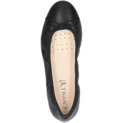 Caprice Faltbare Ballerinas - Schwarz -Schuhgeschäft 13356551 06