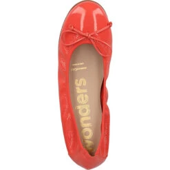 Wonders Ballerinas Faltbare Ballerinas - Rot -Schuhgeschäft 15136015 06