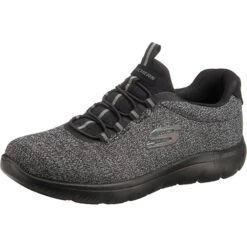 Skechers Summits Forton Slip-On-Sneaker - Schwarz