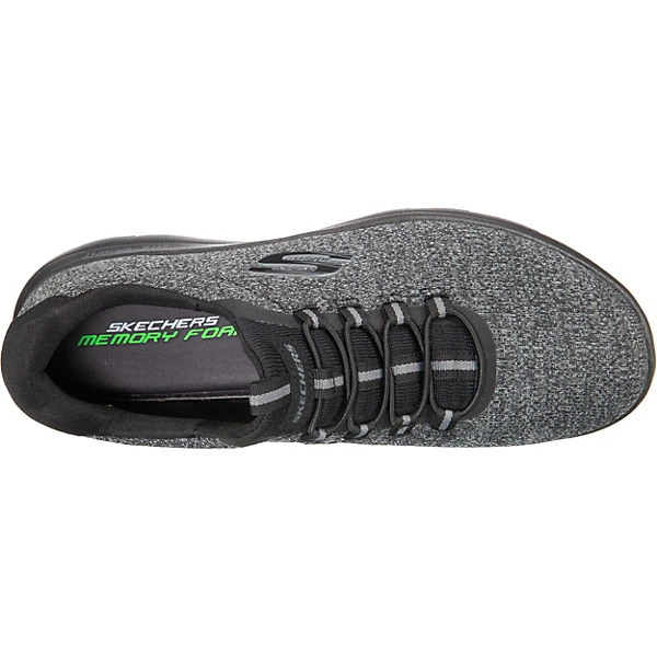 Skechers Summits Forton Slip-On-Sneaker - Schwarz 7 Skechers Summits Forton Slip-On-Sneaker - Schwarz – Bild 5