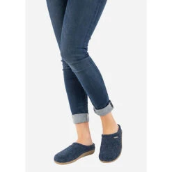 Giesswein Hausschuh Veitsch Hüttenschuhe - Dark Blue Denim -Schuhgeschäft 15340140 08