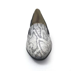 Tiggers Tiggers Carmen 04 Schwarz Weiss Silber Slipper - Schwarz/weiß -Schuhgeschäft 16355512 03