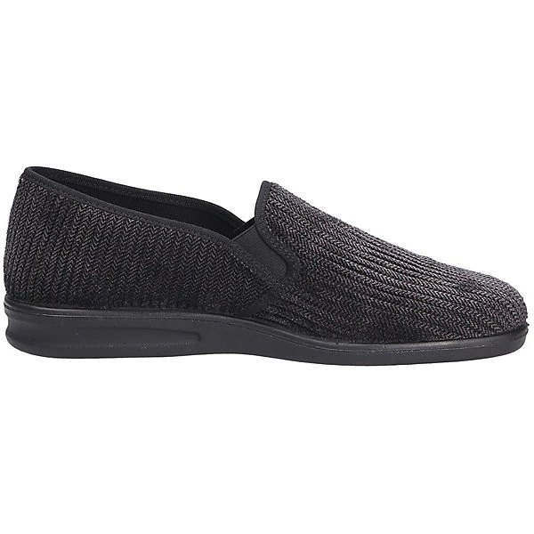 Westland Herren Hausschuhe/Clogs Geschlossene Hausschuhe - Schwarz 7 Westland Herren Hausschuhe/Clogs Geschlossene Hausschuhe - Schwarz – Bild 5