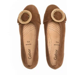 Gabor Komfort-Ballerinas - Braun 12 Gabor Komfort-Ballerinas - Braun -Schuhgeschäft 17966712 05