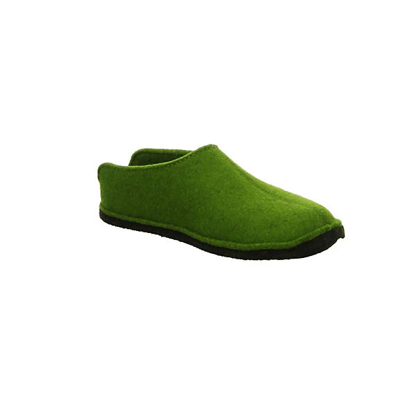 Haflinger Hausschuhe - Grün 6 Haflinger Hausschuhe - Grün – Bild 4