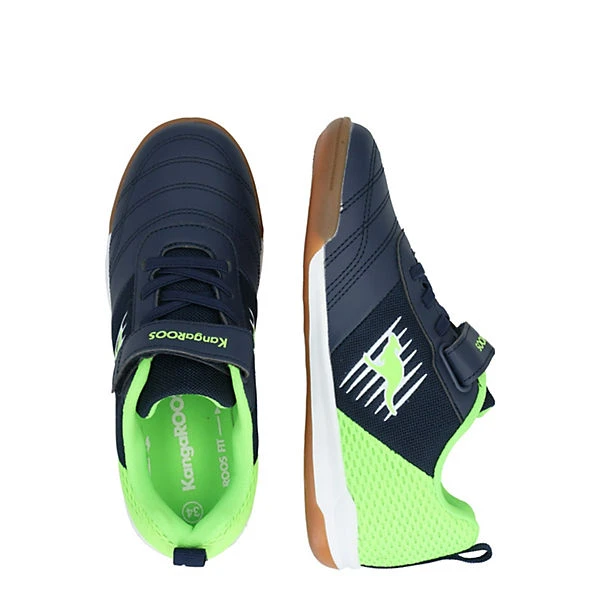 KangaRoos Klassische Halbschuhe K5 SUPER COURT EV Für Jungen - Blau/grün 4 KangaRoos Klassische Halbschuhe K5 SUPER COURT EV Für Jungen - Blau/grün – Bild 2