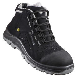 ESD Sicherheitsstiefel HENRY MID S1P Sicherheitsstiefel - Schwarz/grau