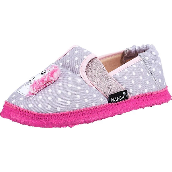 Nanga Hausschuhe Für Mädchen - Grau-kombi 3 Nanga Hausschuhe Für Mädchen - Grau-kombi