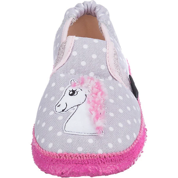 Nanga Hausschuhe Für Mädchen - Grau-kombi 5 Nanga Hausschuhe Für Mädchen - Grau-kombi – Bild 3