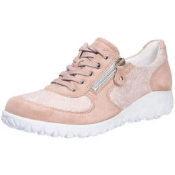 Waldläufer Damen Comfort Schnürschuh Komfort-Halbschuhe - Rosa