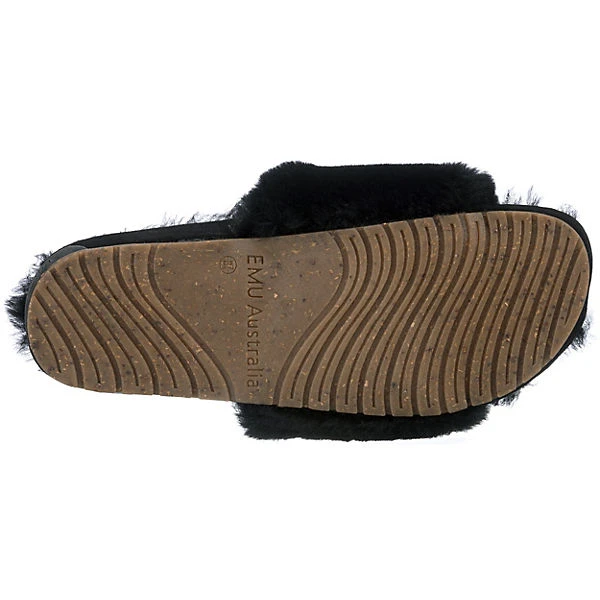 EMU Australia Musica Lammfell-Hausschuhe - Schwarz 8 EMU Australia Musica Lammfell-Hausschuhe - Schwarz – Bild 6