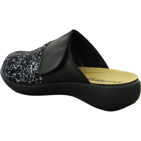 Westland Pantoletten KORSIKA 346 Hausschuhe - Schwarz 4 Westland Pantoletten KORSIKA 346 Hausschuhe - Schwarz – Bild 2