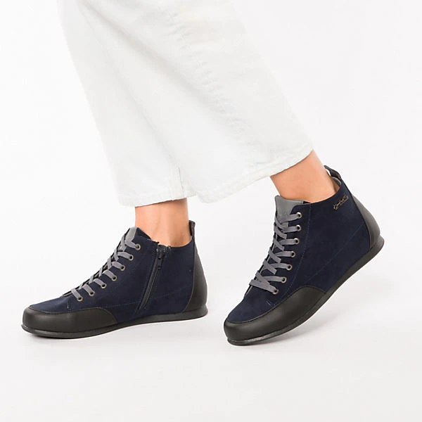 Sneakers High - Dunkelblau 4 Sneakers High - Dunkelblau – Bild 2