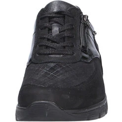 Waldläufer Damen Comfort Schnürschuh Komfort-Halbschuhe - Schwarz -Schuhgeschäft 20499168 06