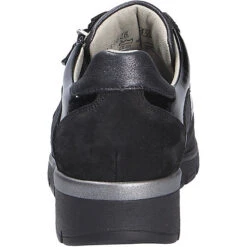 Waldläufer Damen Comfort Schnürschuh Komfort-Halbschuhe - Schwarz -Schuhgeschäft 20499168 07