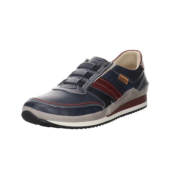 Pikolinos Herren Slipper Schuhe Liverpool Slipper Slip-Ons Freizeit Glattleder Uni Slip-On-Sneaker - Blau-kombi 6 Pikolinos Herren Slipper Schuhe Liverpool Slipper Slip-Ons Freizeit Glattleder Uni Slip-On-Sneaker - Blau-kombi – Bild 4