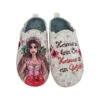 Hausschuhe GABRIELA - Filzhausschuhe Mit Modischem Dirndl-Druck Hüttenschuhe -Schuhgeschäft 21306405 01