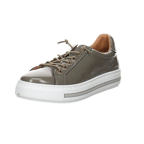 Salamander Damen Slipper Schuhe Liwana Sneaker Slip-Ons Freizeit Lackleder Uni Slip-On-Sneaker - Grau 3 Salamander Damen Slipper Schuhe Liwana Sneaker Slip-Ons Freizeit Lackleder Uni Slip-On-Sneaker - Grau