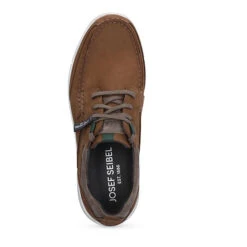 Josef Seibel Herren-Halbschuh, Schalensohle, 0, 0, Schnürung, Schnürung, 1263880, Freizeit, Nubuk, Kalt Gefüttert, Grau, Frühjahr/Sommer 2023 Enrico 25, Granit-kombi Sportliche Halbschuhe - Granit -Schuhgeschäft 21782744 13