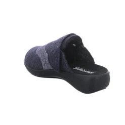 Westland Damen Hausschuhe Slipper Korsika 308 Hausschuh Gemütlich Puschen Textil Uni Hausschuhe - Blau -Schuhgeschäft 22346584 04