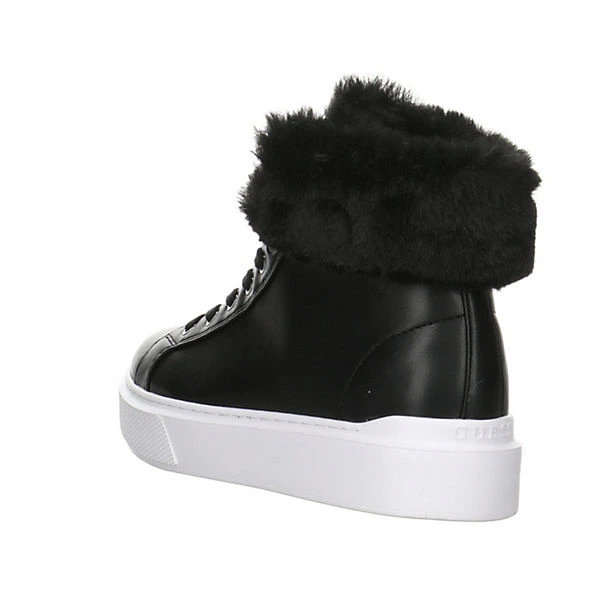Guess Damen Sneaker Schuhe Histori Sneaker Sport Halbschuhe Synthetik Uni Sneakers High - Schwarz 6 Guess Damen Sneaker Schuhe Histori Sneaker Sport Halbschuhe Synthetik Uni Sneakers High - Schwarz – Bild 4