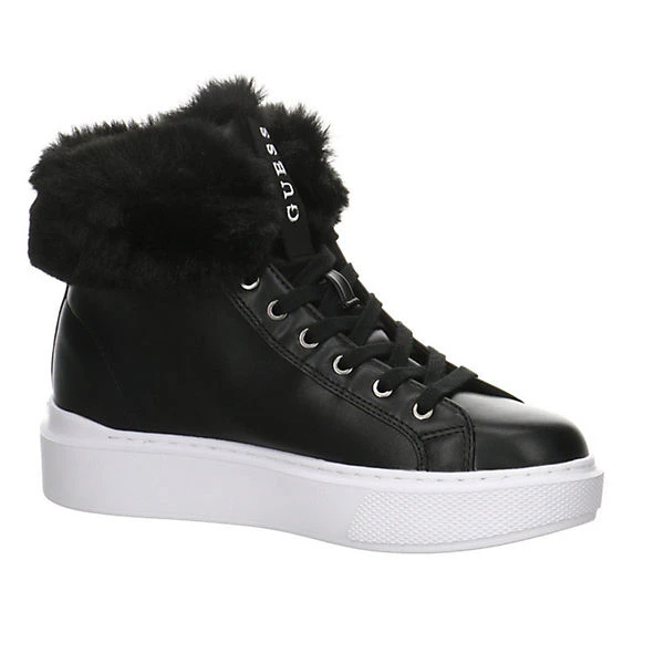 Guess Damen Sneaker Schuhe Histori Sneaker Sport Halbschuhe Synthetik Uni Sneakers High - Schwarz 8 Guess Damen Sneaker Schuhe Histori Sneaker Sport Halbschuhe Synthetik Uni Sneakers High - Schwarz – Bild 6
