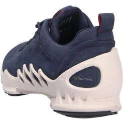 ECCO Damen Sportiver Schnürschuh/Freizeitschuh Sportliche Halbschuhe - Blau -Schuhgeschäft 22574737 03