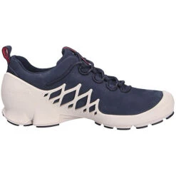 ECCO Damen Sportiver Schnürschuh/Freizeitschuh Sportliche Halbschuhe - Blau -Schuhgeschäft 22574737 05