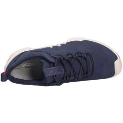 ECCO Damen Sportiver Schnürschuh/Freizeitschuh Sportliche Halbschuhe - Blau -Schuhgeschäft 22574737 08