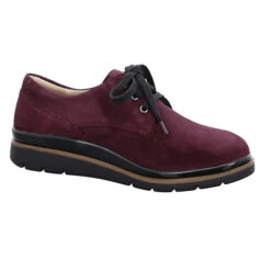 Schnürhalbschuhe - Lila -Schuhgeschäft 23094720 06