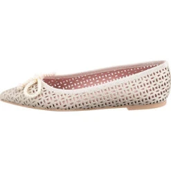 Pretty Ballerinas Coton Klassische Ballerinas - Weiß -Schuhgeschäft 23121851 03