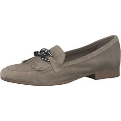 Marco Tozzi Slipper Klassische Slipper - Cognac -Schuhgeschäft 23333165 03