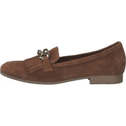 Marco Tozzi Slipper Klassische Slipper - Cognac -Schuhgeschäft 23333165 05