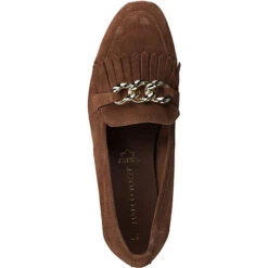 Marco Tozzi Slipper Klassische Slipper - Cognac -Schuhgeschäft 23333165 08