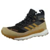 ADIDAS PERFORMANCE Herren Trekkingschuhe Halbschuhe Wanderschuhe Terrex Free Hiker GTX GW8697 Schwarz Core Black Mesa Beige Textil/Synthetik Mit Traxion Außensohle Mit Continental Gummi & Boost Zwischensohle Schnürs - Schwarz -Schuhgeschäft 24188588 01