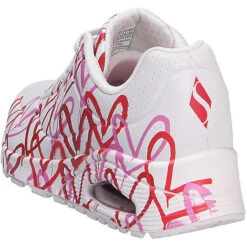 Skechers Damen Sportiver Schnürschuh/Sneaker Sneakers Low - Weiß -Schuhgeschäft 24343077 03