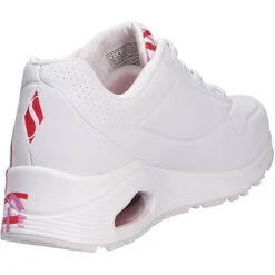 Skechers Damen Sportiver Schnürschuh/Sneaker Sneakers Low - Weiß -Schuhgeschäft 24343077 04