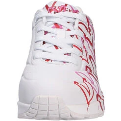 Skechers Damen Sportiver Schnürschuh/Sneaker Sneakers Low - Weiß -Schuhgeschäft 24343077 06