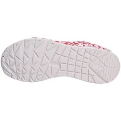 Skechers Damen Sportiver Schnürschuh/Sneaker Sneakers Low - Weiß -Schuhgeschäft 24343077 09