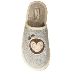 Erst Mal Kaffee Filzpantoffel - Grau 11 Erst Mal Kaffee Filzpantoffel - Grau -Schuhgeschäft 24513439 03