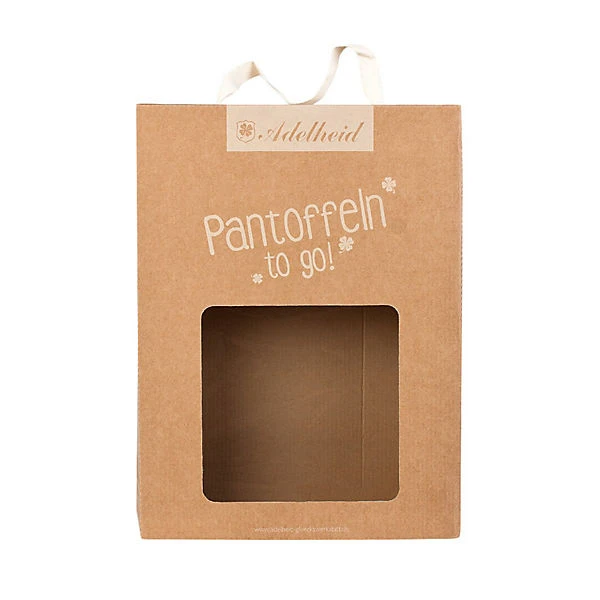 Erst Mal Kaffee Filzpantoffel - Grau 9 Erst Mal Kaffee Filzpantoffel - Grau – Bild 7