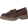 Tamaris Klassische Slipper - Cognac -Schuhgeschäft 24623785 01