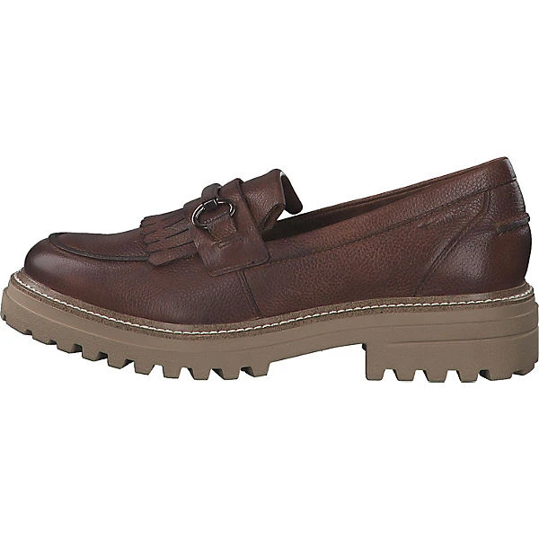 Tamaris Klassische Slipper - Cognac 4 Tamaris Klassische Slipper - Cognac – Bild 2