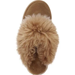 EMU Australia Jolie Sharky Curly Lammfell-Hausschuhe - Braun -Schuhgeschäft 24690305 06